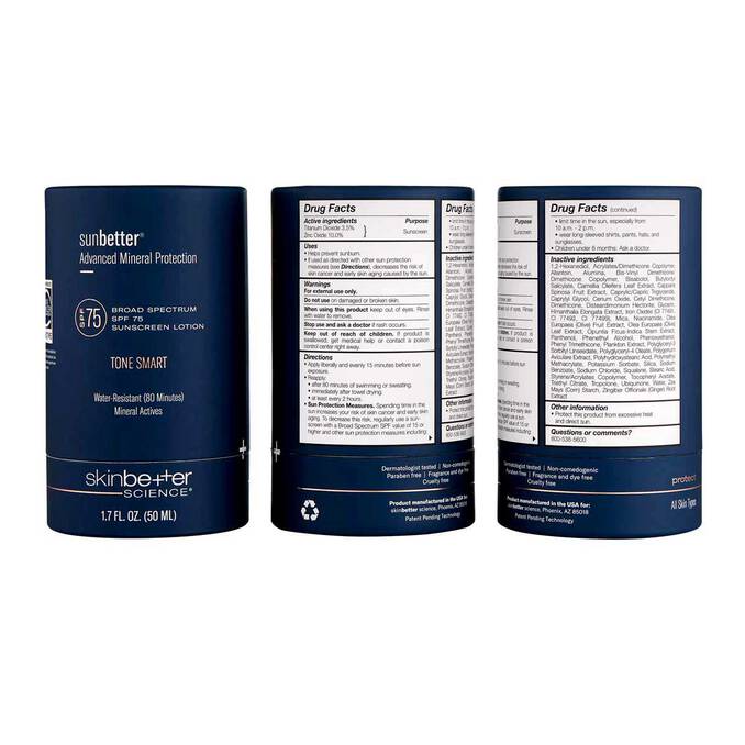 Sunbetter Tone Smart SPF 75 Lotion